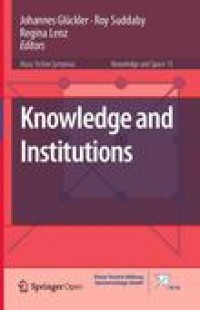 Knowledge and institutions