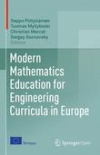 Modern mathematics education for engineering curricula in Europe :A comparative analysis of EU, Russia,
Georgia and Armenia