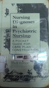 Nursing diagnosis in Psychiatric Nursing