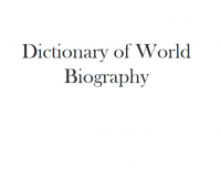 Dictionary of world biography