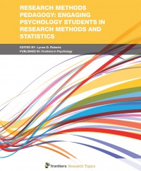 Research methods pedagogy :engaging psychology students in research methods and statistics