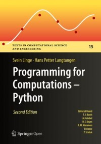 Programming for computations - Python :a gentle introduction to numerical simulations with Python 3.6