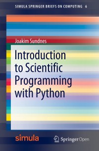 Introduction to scientific programming with Python