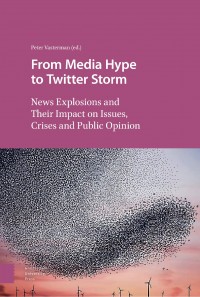 From media hype to Twitter storm :the dynamics of self reinforcing processes in news waves