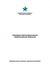 Pedoman penyelenggaraan perpustakaan sekolah