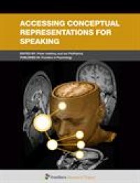 Accessing conceptual representations for speaking