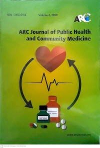 ARC Journal of Public Health and Community Medicine