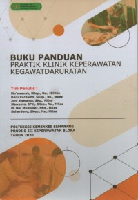 Buku panduan klinik keperawatan kegawatdaruratan