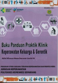 Buku Panduan Praktik Klinik Keperawatan Keluarga & Gerontik