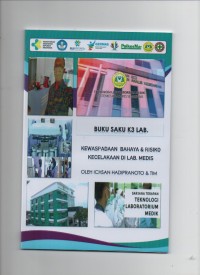 Buku saku K3 lab  kewaspadaan bahaya & resiko kecelakaan di Lab Medis