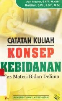 Catatan Kuliah Konsep Kebidanan : Plus Materi Bidan Delima