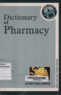 Dictionary of Pharmacy