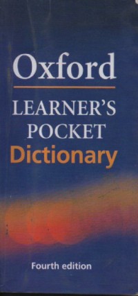 Oxford Learner's Pocket Dictionary