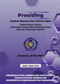 Prosiding Seminar Nasional dan Call for Paper “Optimalisasi Status Kesehtan Masyarakat Berbasis Desa Menuju Kesehatan Global” Surakarta, 29 Mei 2021