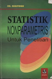 Statistik Nonparametris Untuk Penelitian