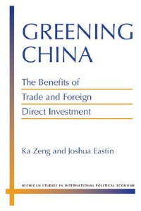 Greening China :the benefits of trade and foreign direct investment