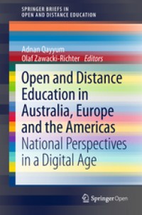 Image of Open and distance education in Australia, Europe and the Americas :national perspectives in a digital Age