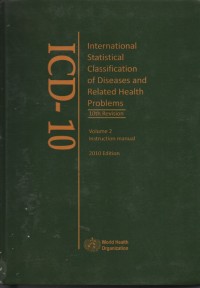 Image of ICD-10 (International Statistical Classification of Diseases and Related Health Prolems)