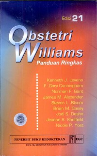 Image of Panduan Ringkas Obstetri Williams Edisi 21