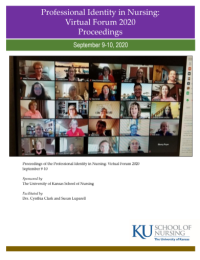 Professional Identity in Nursing: Virtual Forum 2020 Proceedings